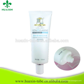 Blanchissant les tubes cosmétique en plastique crème crème faciale crème avec des chapeaux